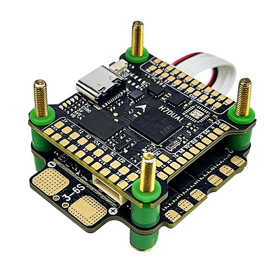 Fly Stack H743 FC AM32 60A ESC 30X30mm pour drone de course Fpv