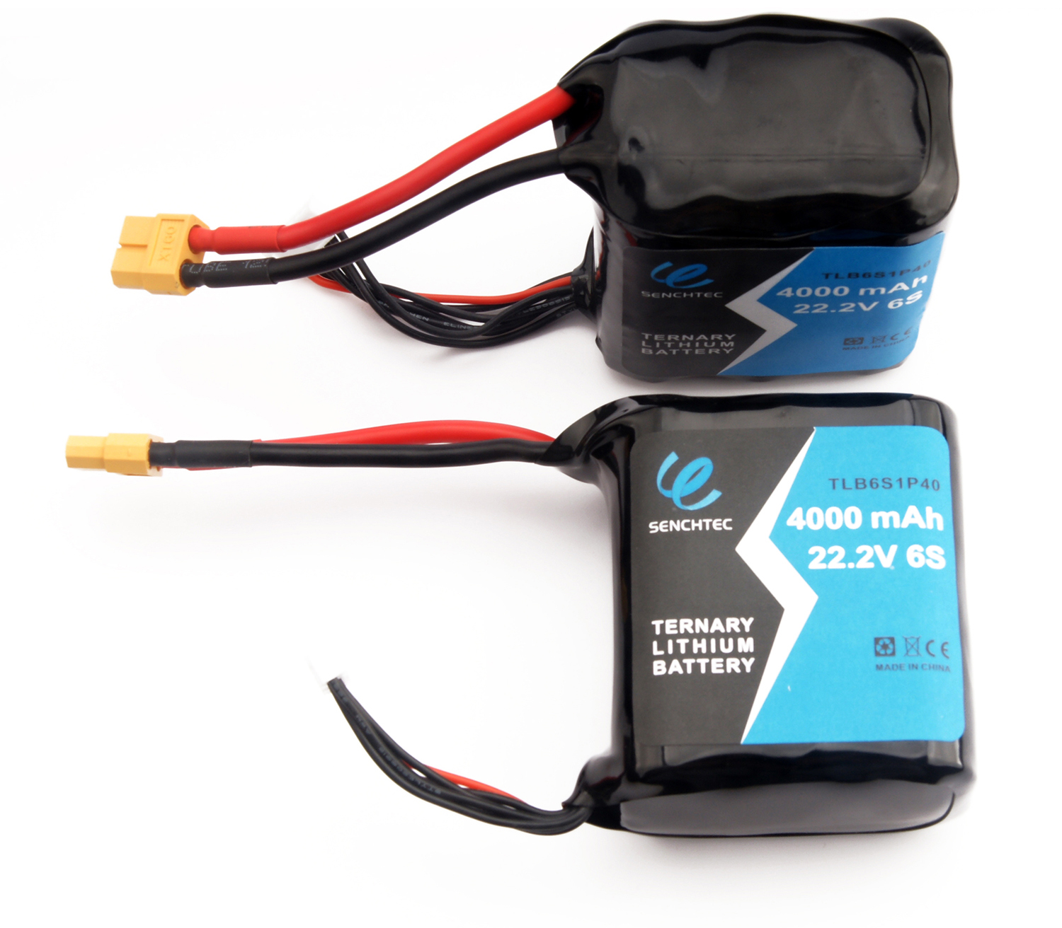 Senchtec 4000 MAh Trinary Battery Lithium Pack 22,2V 6S Ισχυρό, επαναφορτιζόμενο πακέτο μπαταριών μεγάλης εμβέλειας Πολυκόπτερο Quadcopter Uav Drone Fpv Battery