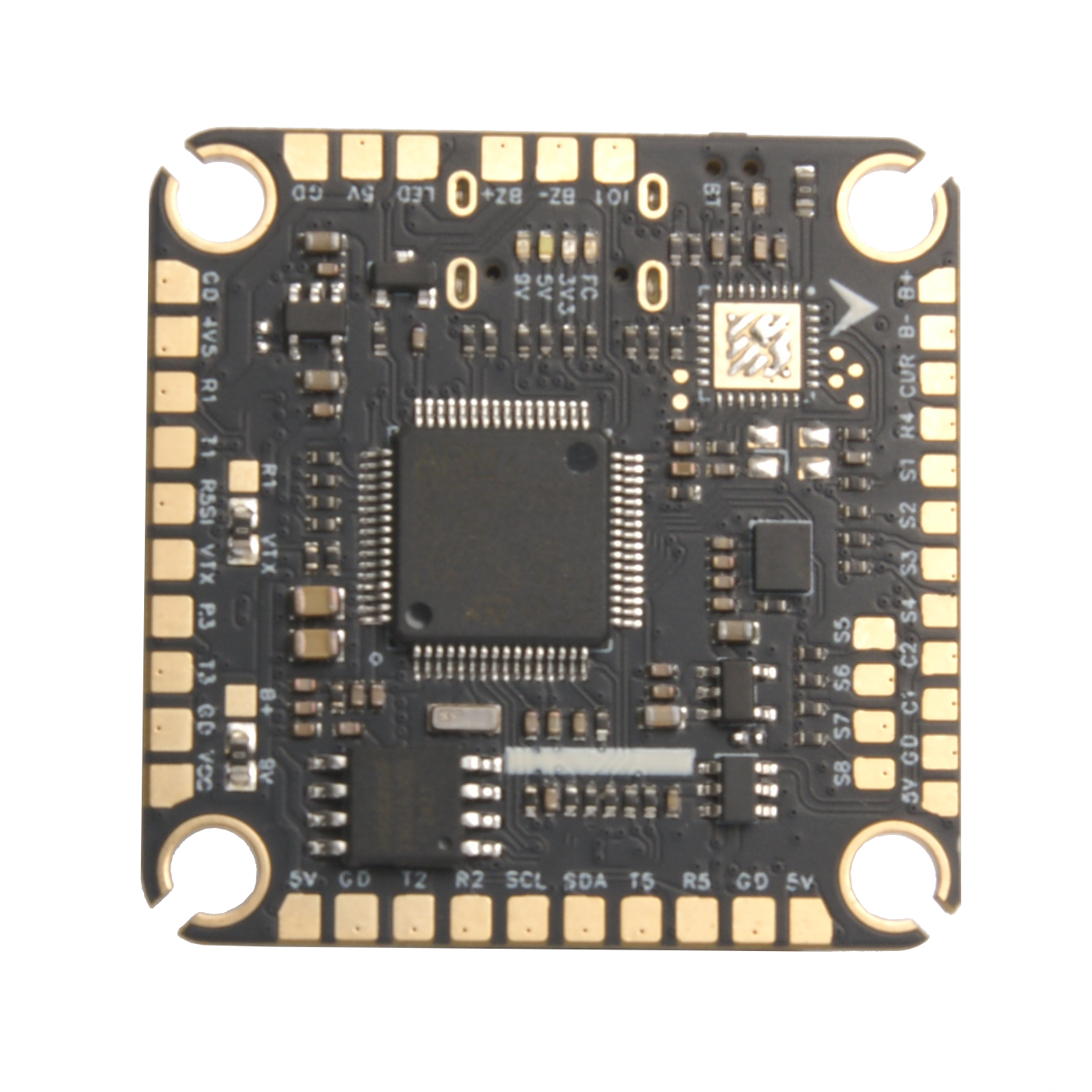 Tumpukan Pengendali Penerbangan F722 V3 65A FC ESC untuk Drone Fpv