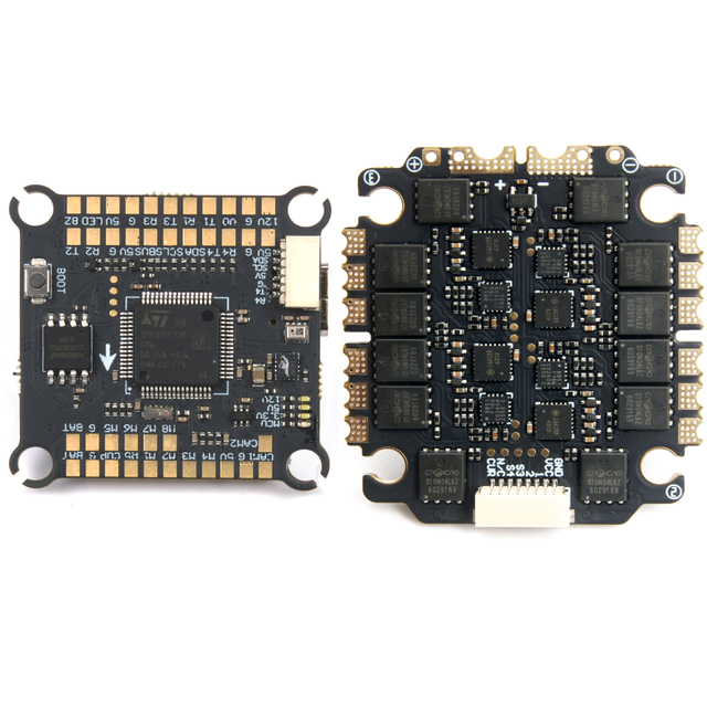 ড্রোন Fpv-এর জন্য F405 60A 8bit FC ESC ফ্লাইট কন্ট্রোলার স্ট্যাক